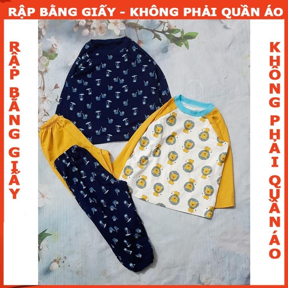 Rập bộ dài thun bé trai mã B24