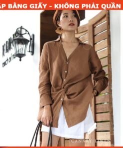 Rập giấy A0 áo xoắn eo mã 150