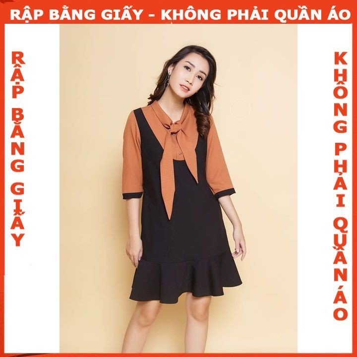 Rập giấy A0 mã 790 - đầm đuôi cá