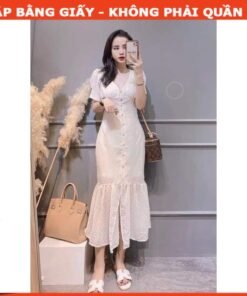 Rập giấy A0 mã 1409 - đầm đuôi cá