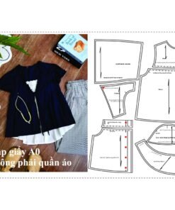 Rập giấy A0 mã 670 - rập may áo