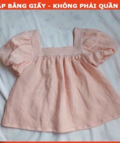 Rập giấy A0 mã 1707- Rập áo cổ vuông( bản vẽ)