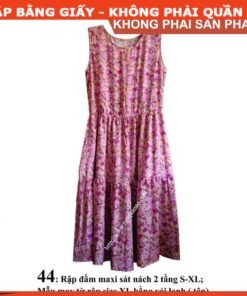 Rập giấy A0 mã 44 - đầm maxi