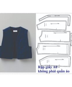 Rập giấy A0 mã 1826 - Rập may áo