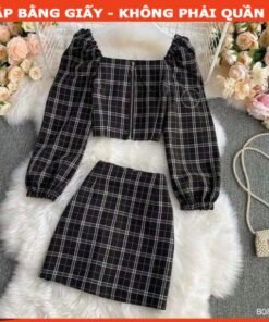 Rập giấy A0 mã 1328 - set váy áo nữ