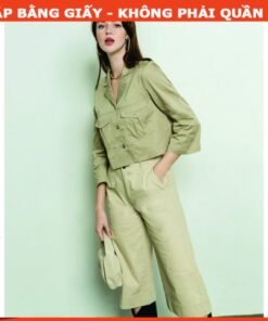 Rập giấy A0 quần suông lửng mã 1209