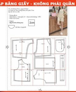 Rập giấy A0 114 - rập may bộ