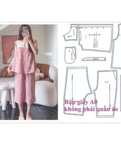 Rập giấy A0 249 - bộ mặc nhà