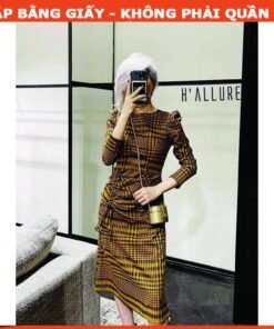 Rập giấy A0 mã 1168 - đầm tay dài