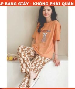 Rập giấy mã 48 - bộ mặc nhà vải thun