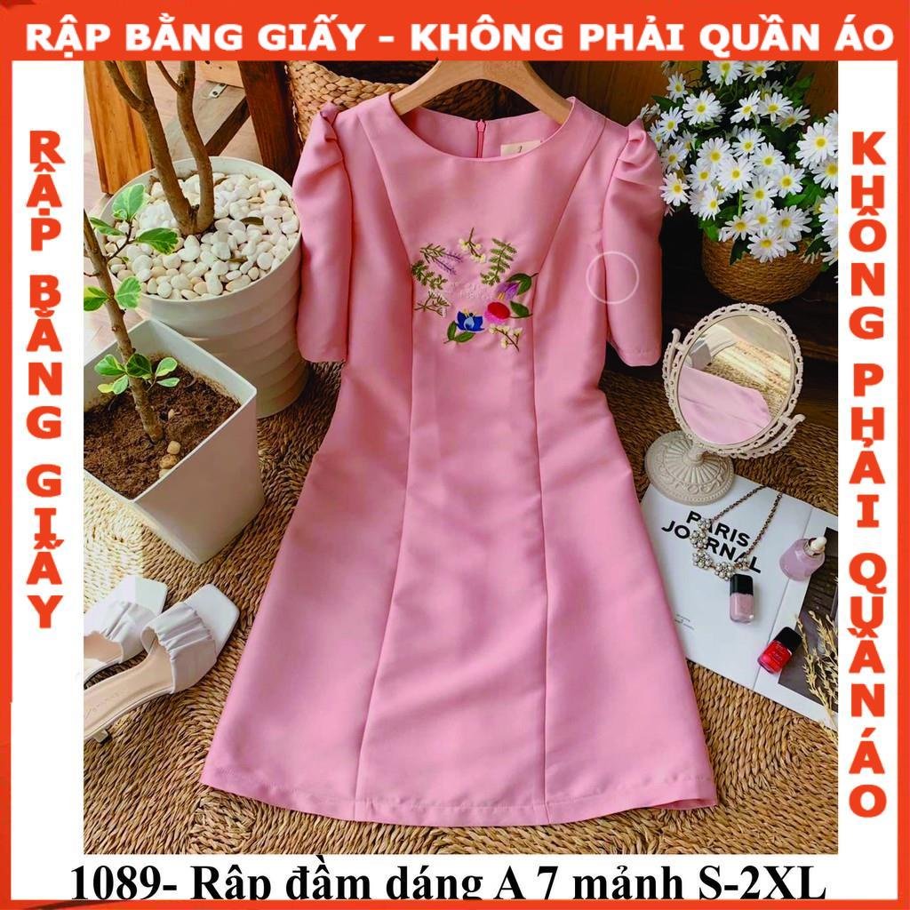 Rập đầm 7 mảnh dáng A mã 1089