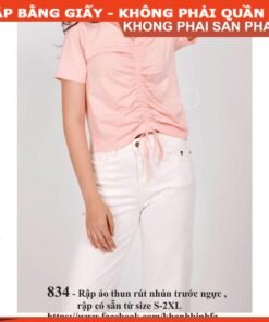 Rập giấy A0 mã 834 - rập áo thun
