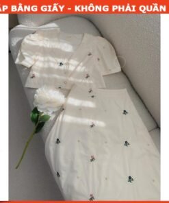 Rập giấy A0 set váy A + áo mã 112