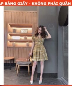 Rập giấy A0 mã 774 - may đầm cổ bẻ