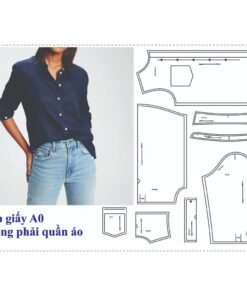 Rập Giấy A0 mã 132 - rập áo