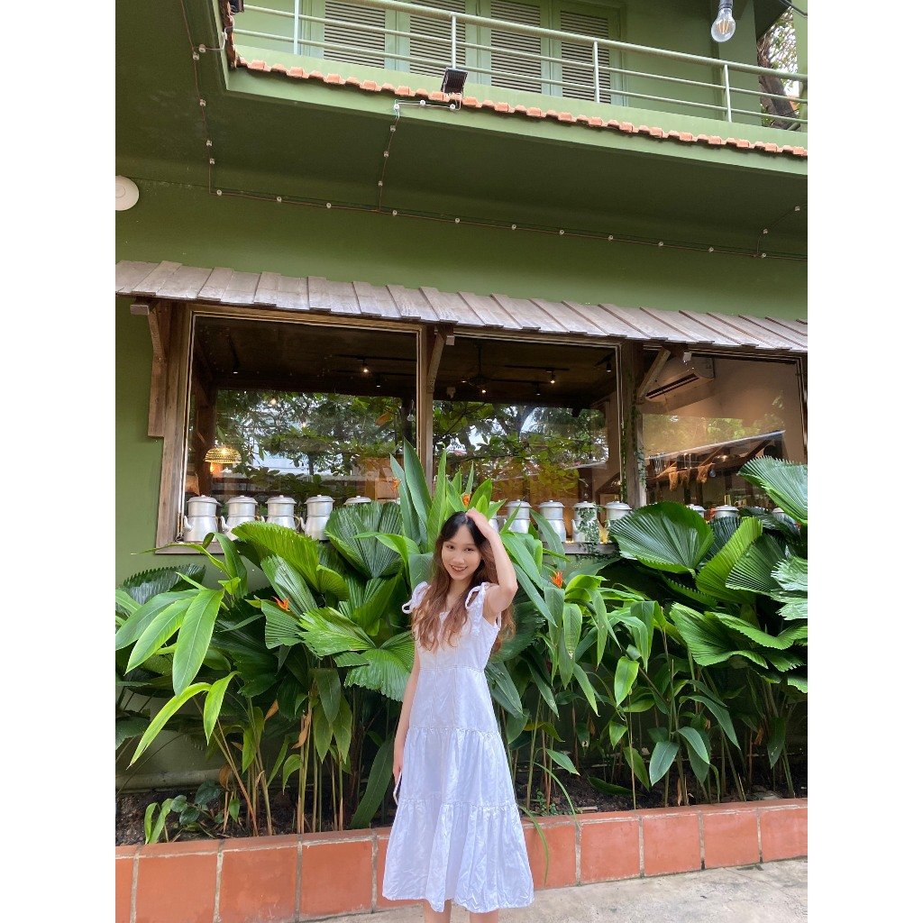 Rập giấy A0 mã 1646 - đầm dây xòe - Ảnh 3