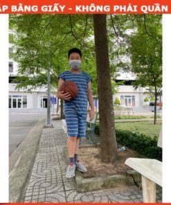 Rập giấy A0 bộ đùi bé trai mã B58