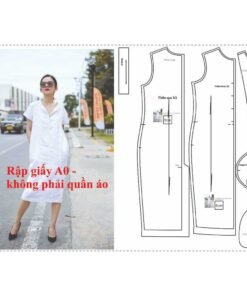 Rập Giấy A0 mã 635 - Rập đầm suông