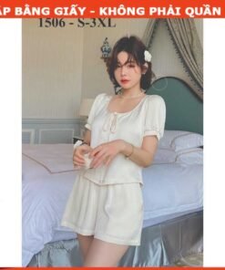 Rập giấy A0 mã 1506 - bộ đùi mặc nhà