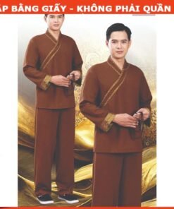 Rập giấy A0 bộ đi chùa nam mã B74