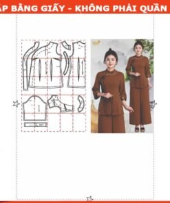 Rập giấy A0 bộ đi chùa mã 1669