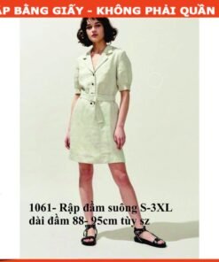 Rập đầm suông mổ trụRập mã 1061