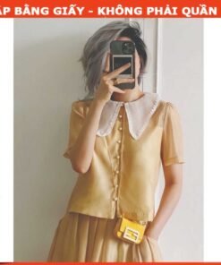 Rập giấy A0 mã 1355 - áo cổ sen