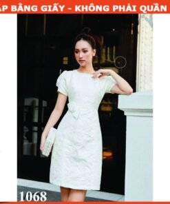 Rập đầm tay phồng dáng A mã 1068- rập