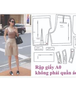 Rập giấy A0 mã 1835 - Rập may quần