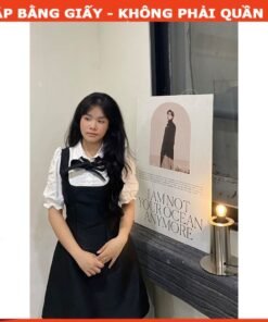 Rập giấy A0 mã 394 - đầm tay phồng dáng A