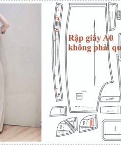 Rập giấy A0 mã 1839 - Rập may quần