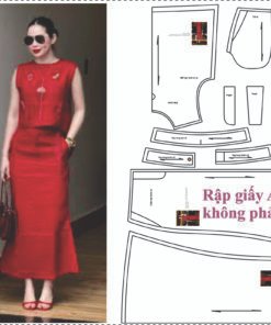 Rập giây A0 mã 1840 - Rập may nguyên set