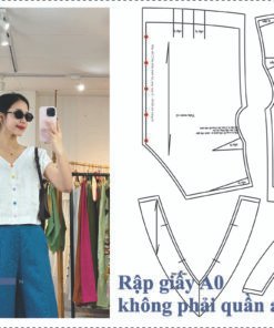 Rập giấy mã 1814 - Rập áo kiểu