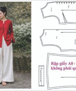 Rập giấy mã 1851 - Rập áo dài tay