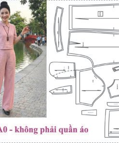 Rập giấy A0 mã 1863 - Rập may nguyên set