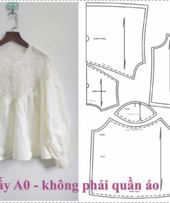 Rập giấy A0 mã 1867 -Rập áo kiểu