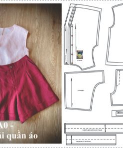 Rập giấy A0 mã 1868 - rập may nguyên set