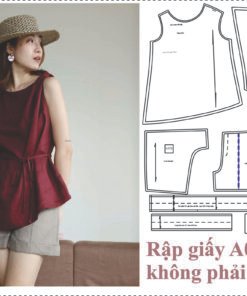 Rập giấy A0 mã 1874 - rập may nguyên set
