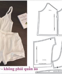 Rập giấy A0 mã 1879 - Rập may bộ dây