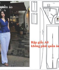 Rập giấy A0 mã 1796 - Rập may bộ