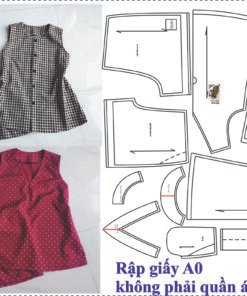 Rập giấy A0 mã 1870 - Rập may bộ