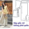 Rập giấy A0 mã 1880 - Rập may bộ
