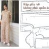 Rập giấy A0 mã 1881 - bộ trung niên