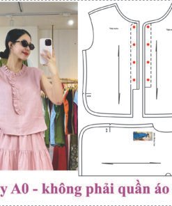 Rập giấy mã 1887 - Rập áo kiểu