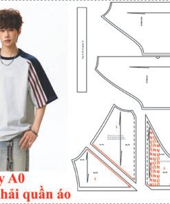 Rập giấy A0 mã B90 - Rập may áo thun