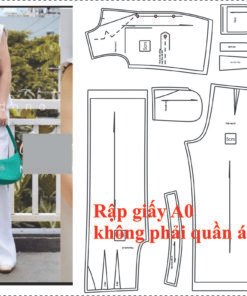 Rập giấy A0 mã 07 - Rập may bộ