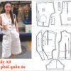 Rập giấy A0 mã 129 - Rập may bộ ngố