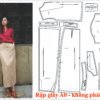 Rập giấy A0 mã 1865 - Rập may nguyên set