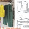 Rập giấy A0 mã 1890 - Rập may bộ