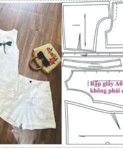 Rập giấy A0 mã 1891 - Rập may bộ